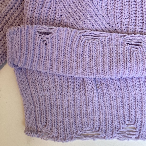 No boundaries- crop V neck sweater-S - Picture 5 of 12